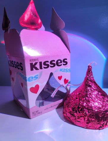 This is a photo of a hershey kiss,these are often given on valentines day. 